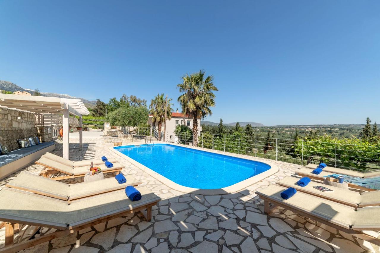 Villa Chrysallis With Heated Pool Georgioupoli Zewnętrze zdjęcie