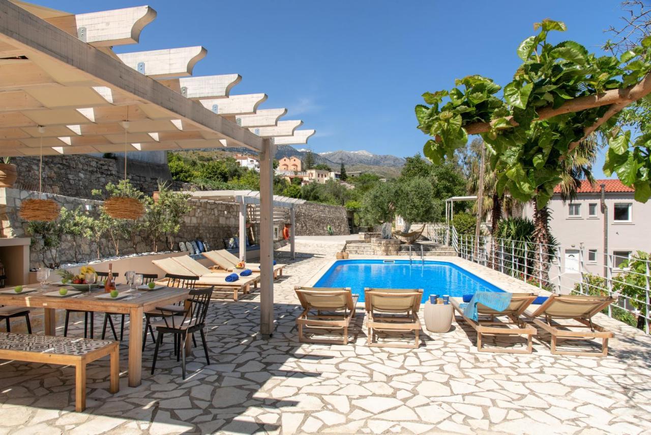 Villa Chrysallis With Heated Pool Georgioupoli Zewnętrze zdjęcie