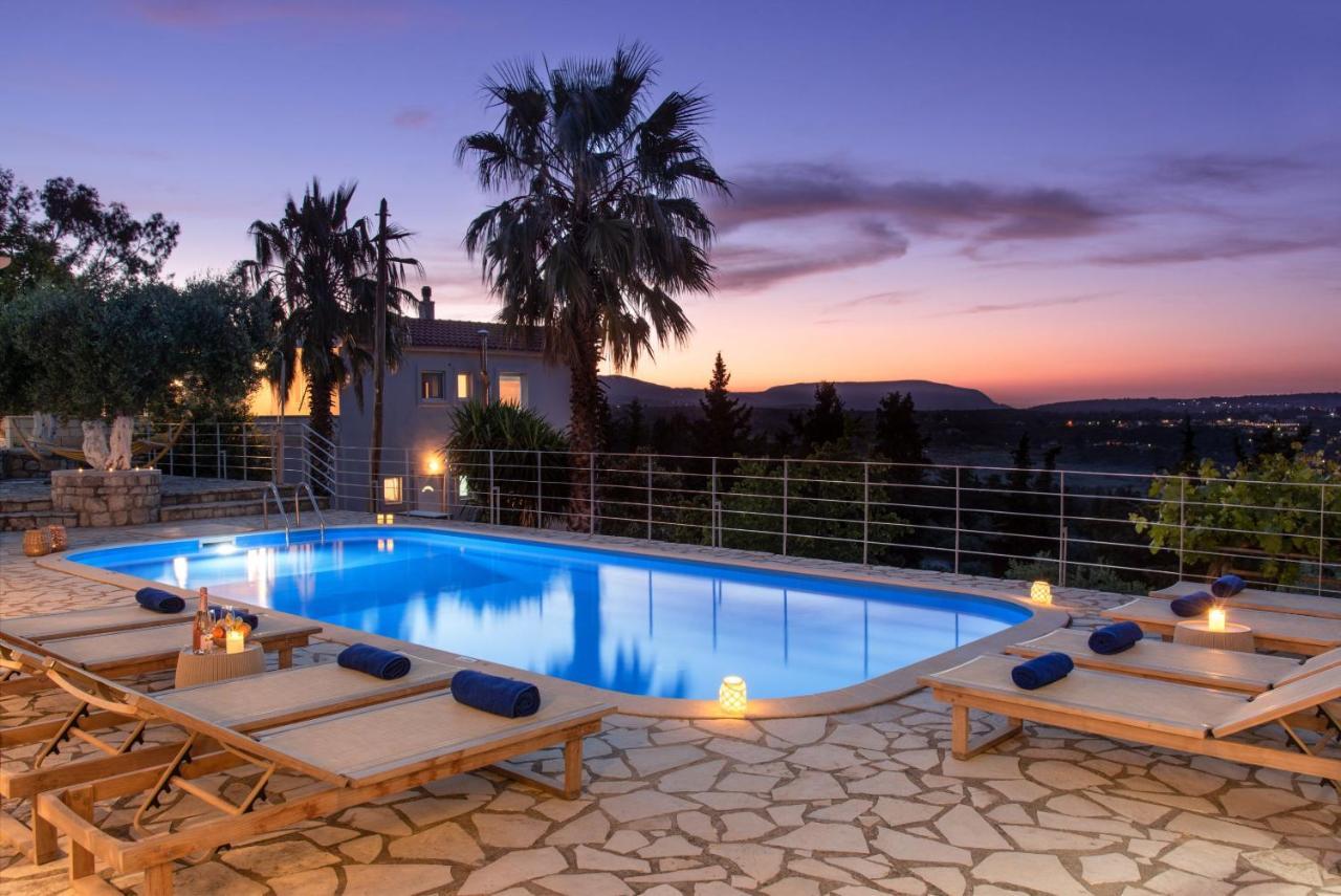 Villa Chrysallis With Heated Pool Georgioupoli Zewnętrze zdjęcie