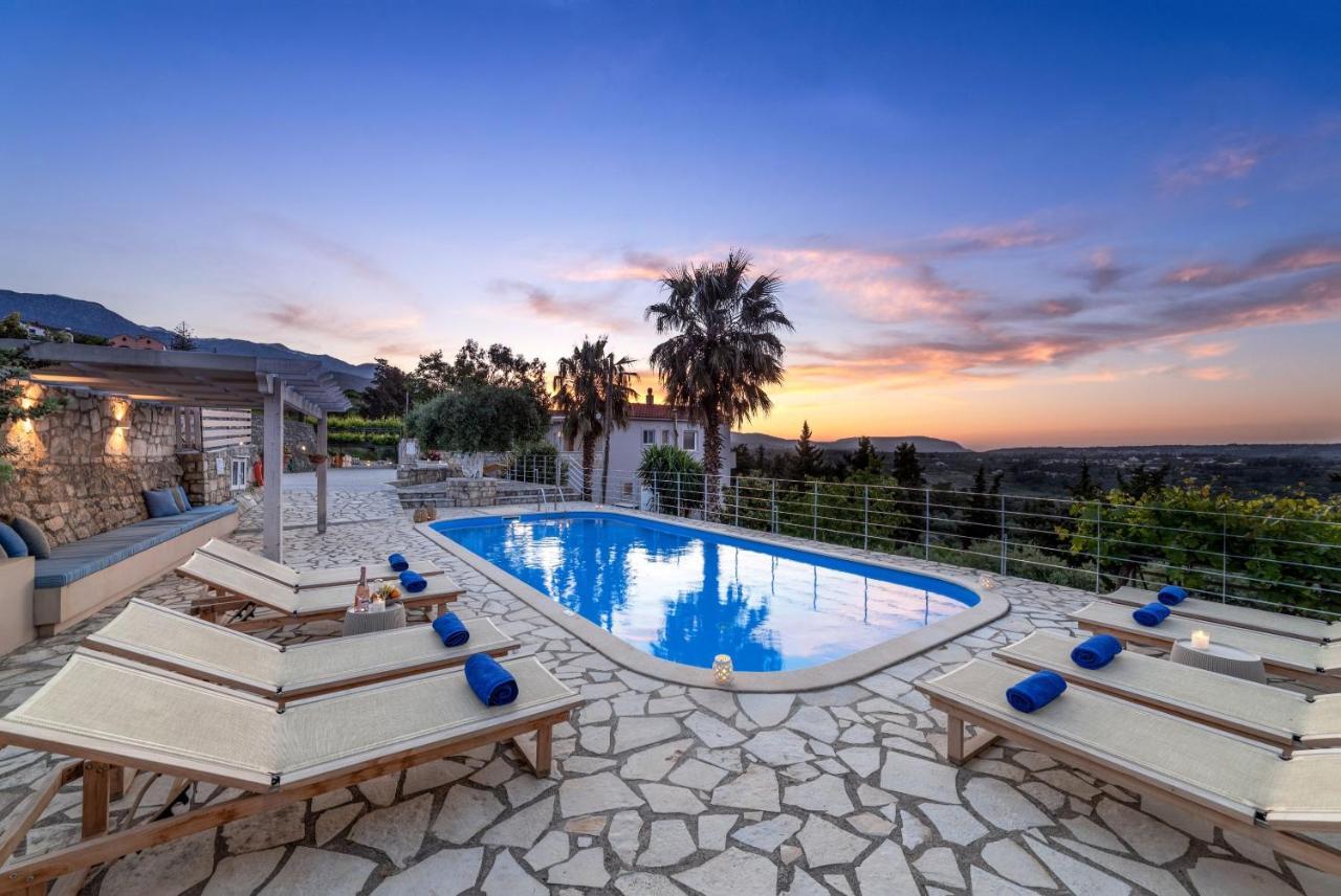 Villa Chrysallis With Heated Pool Georgioupoli Zewnętrze zdjęcie