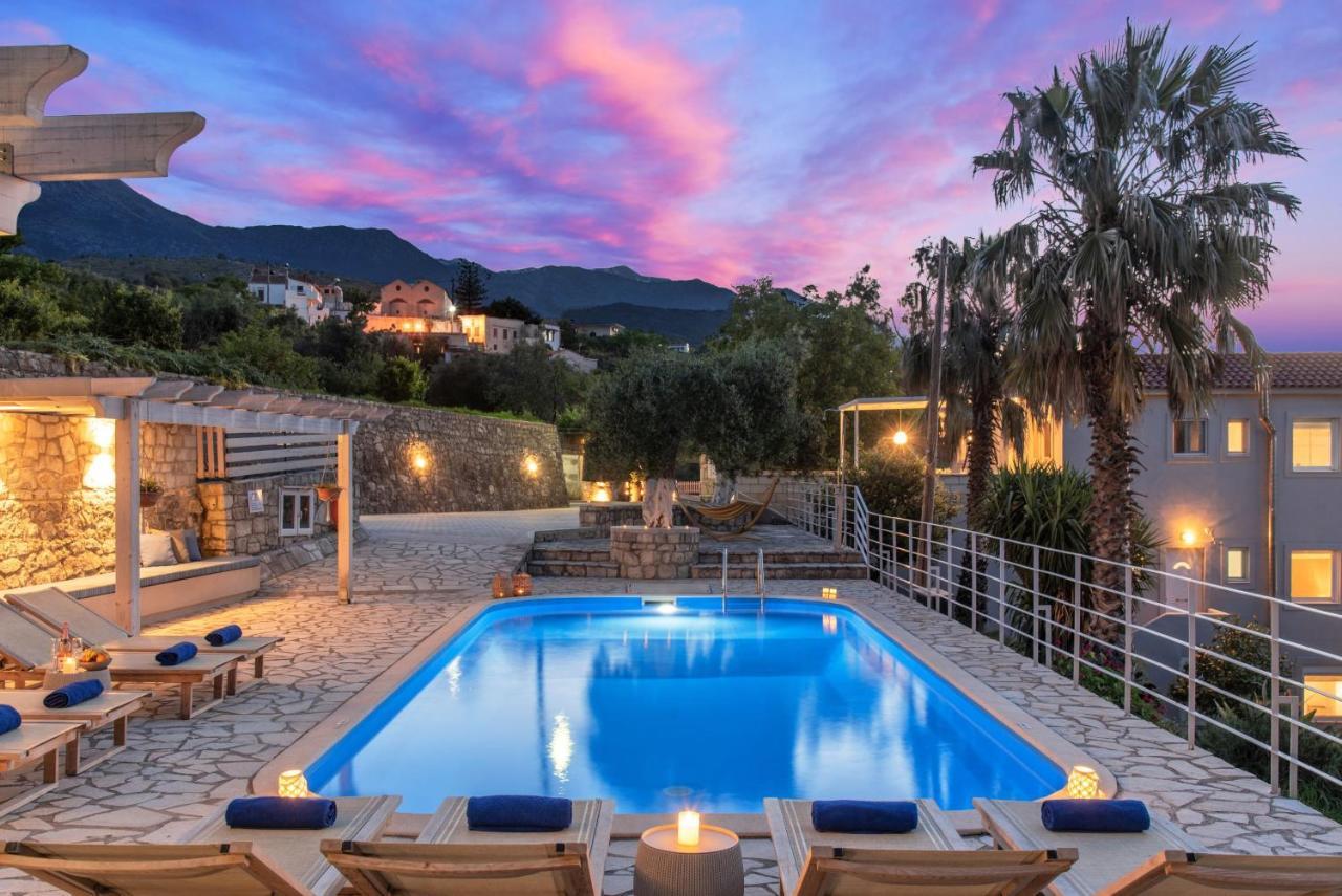 Villa Chrysallis With Heated Pool Georgioupoli Zewnętrze zdjęcie