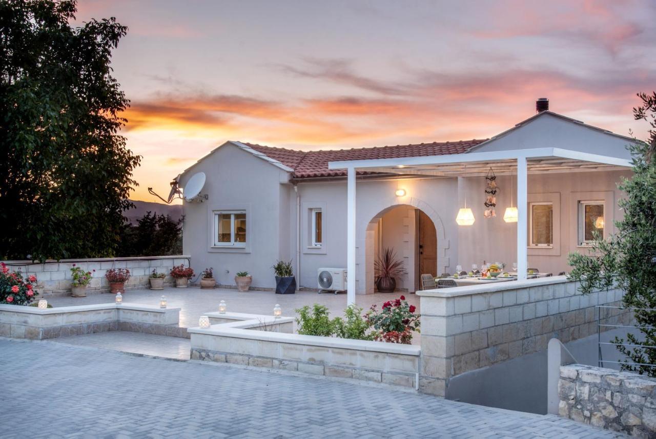 Villa Chrysallis With Heated Pool Georgioupoli Zewnętrze zdjęcie