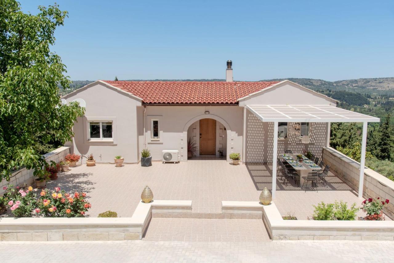 Villa Chrysallis With Heated Pool Georgioupoli Zewnętrze zdjęcie